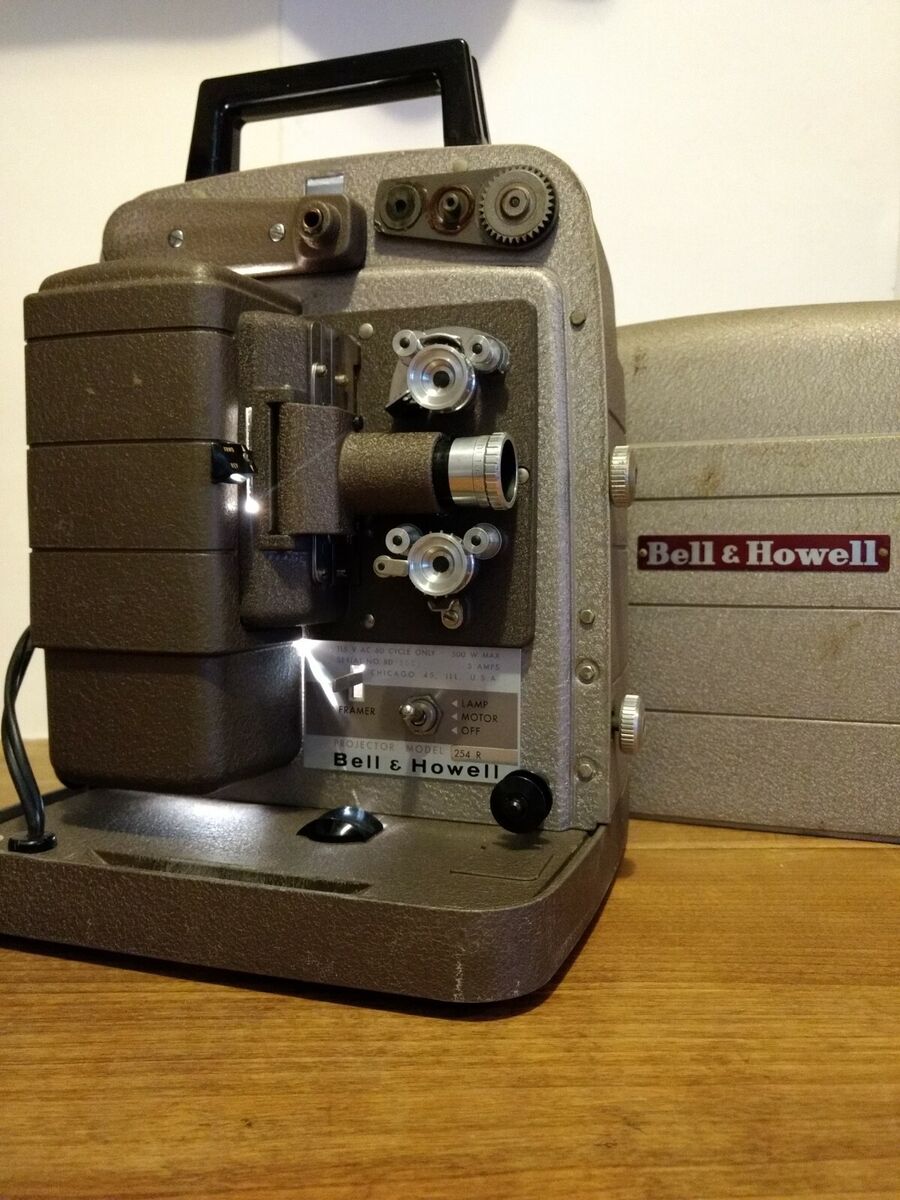 VINTAGE ~ BELL AND HOWELL MODEL 254R 8MM PROJECTOR (REPAIR VINTAGE ~ BELL AND HOWELL MODEL 254R 8MM PROJECTOR (REPAIR