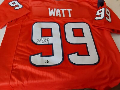 Football Jerseys Jj Watt Framed Jersey Signed JJ Watt Game Issued
