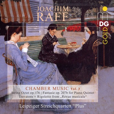 Raff / Leipziger Streichquartett Plus - V3: Chamber Music [New CD]