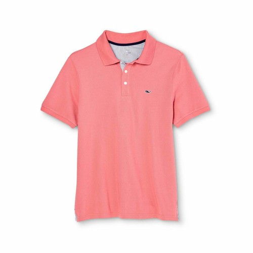 Red Polo Whale Golf Short Sleeve Shirt 