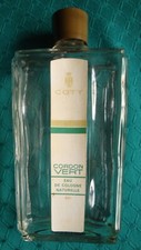 COTY Cordon Vert eau de Cologne naturelle 90° flacon vide vintage