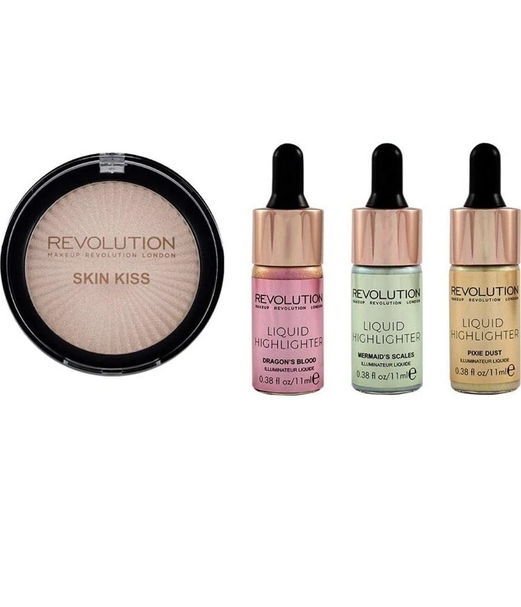 Makeup Revolution Dazzling Lights Highlighter Collection - Image 2 of 4