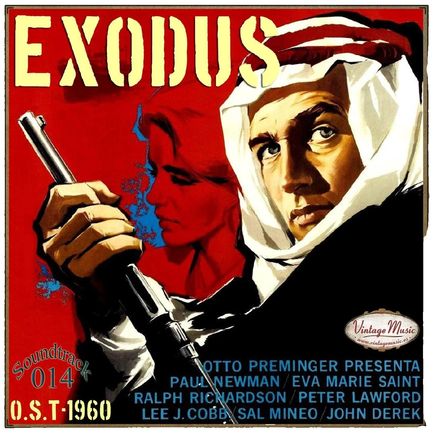 Exodus саундтреки и мюзиклы компакт-диски