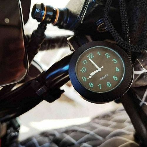 2225mm Handlebar Luminous Quartz Clock Waterproof Glow Watch