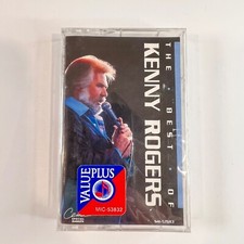 Vintage 1991 The Best Of Kenny Rogers Cassette Tape Brand New Sealed NOS