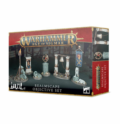 Age of Sigmar Realmscape Objective Set - Warhammer Fantasy AoS Terrain 