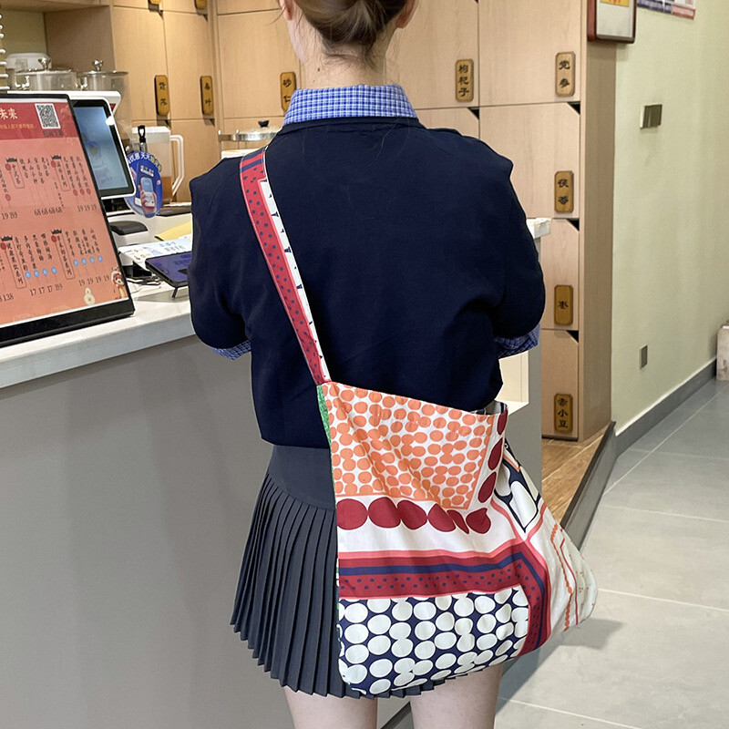 Kamoラビット Women's Unique Hippie Bag Patchwork Sling Crossbody Boho Handbag