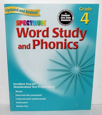 Spectrum word study and Phonics Free Shipping !!! | eBay