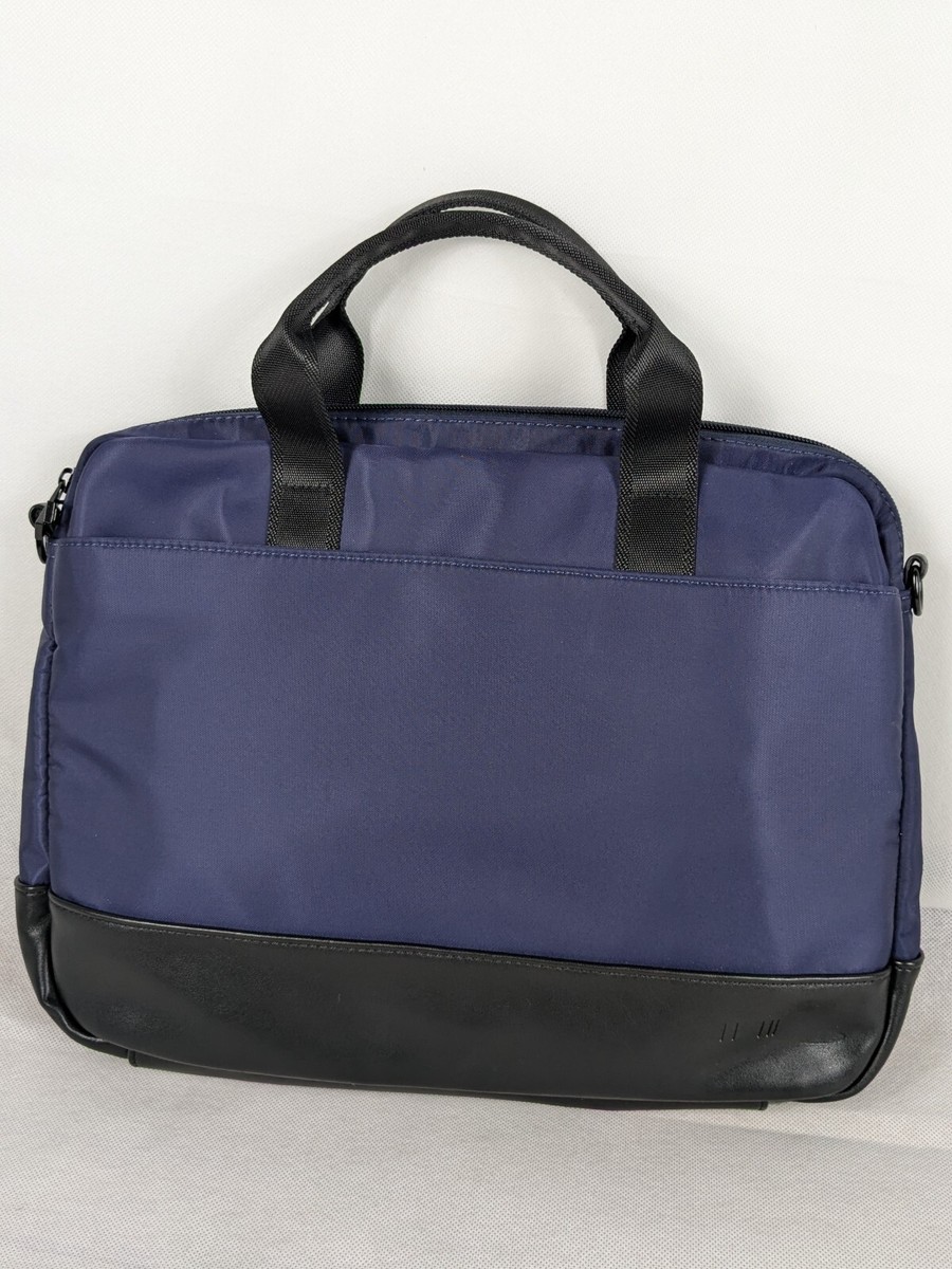 KIOMI Briefcase/Laptop bag Navy blue/black, used but excellent