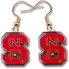 North Carolina State Wolfpack Dangler Earrings