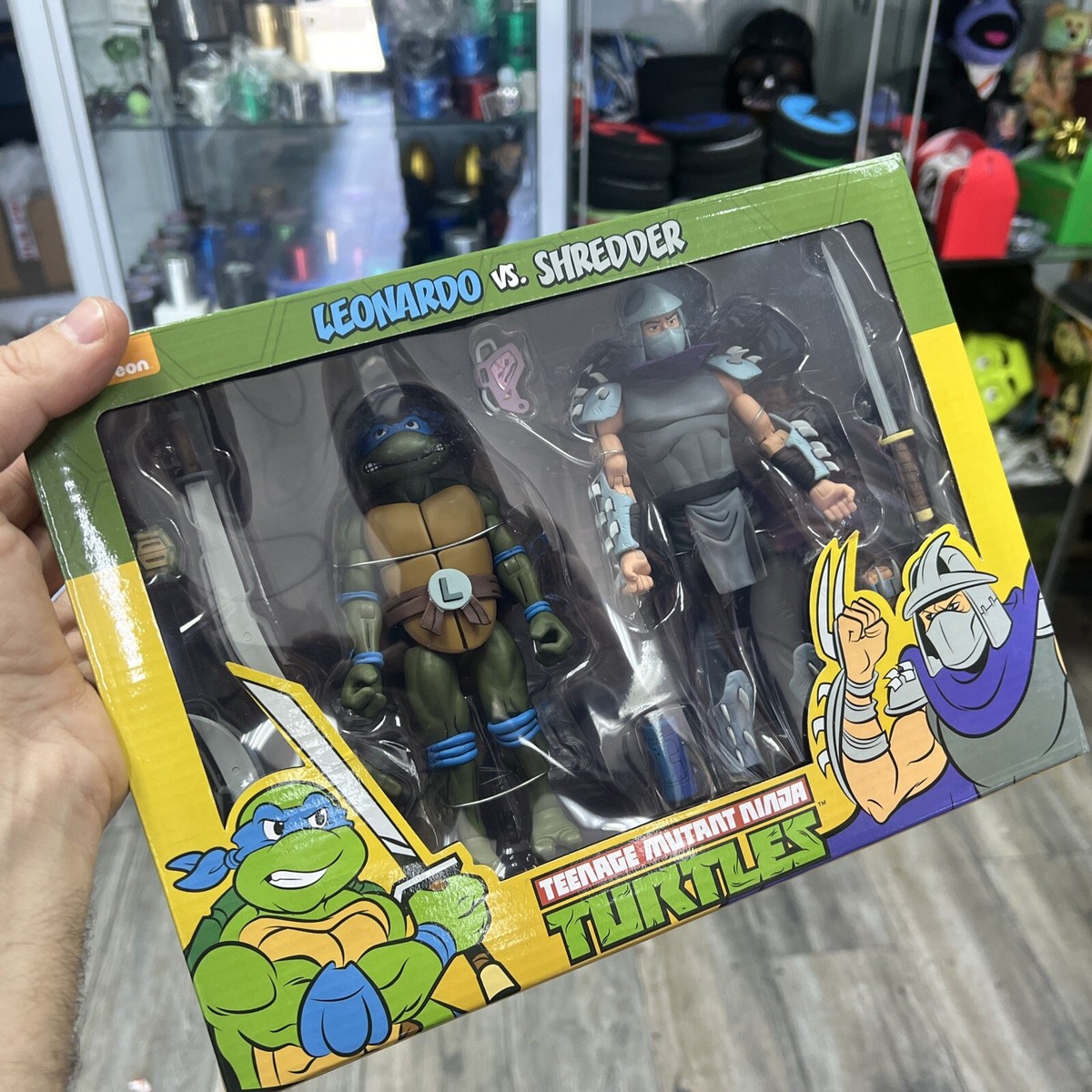 テル　NECA TMNTピザクラブ タートルズ 4亀セット Teenage Mutant Ninja Turtles - Turtles Pizza Club - Cartoon