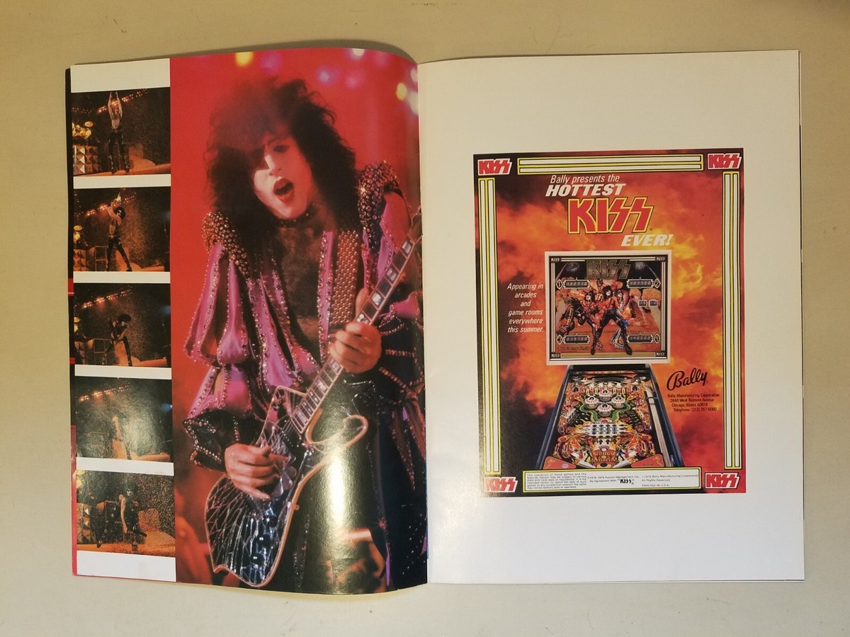 KISS RARE Vintage Dynasty Tour Book 1979 Program Ace Frehley
