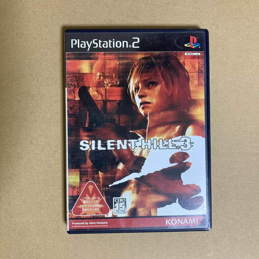 Video Game silent Hill 3. playstation 