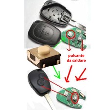 1 PEZZO PULSANTE CHIAVE TASTO MICROSWITCH COMPATIBILE CON RENAULT AUTO MOVANO xn