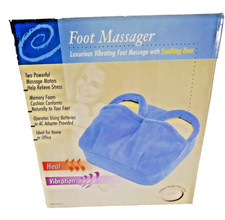 Foot Massager Luxurious Vibrating Foot Massage with Soothing Heat