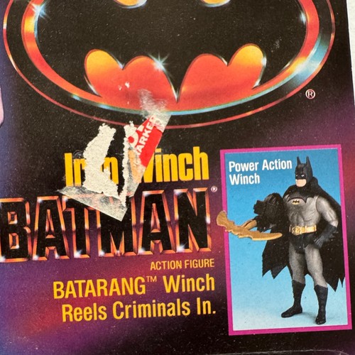 Modellino vintage Kenner Iron Winch Batman il cavaliere oscuro 1990 sigillato - Foto 4 di 6