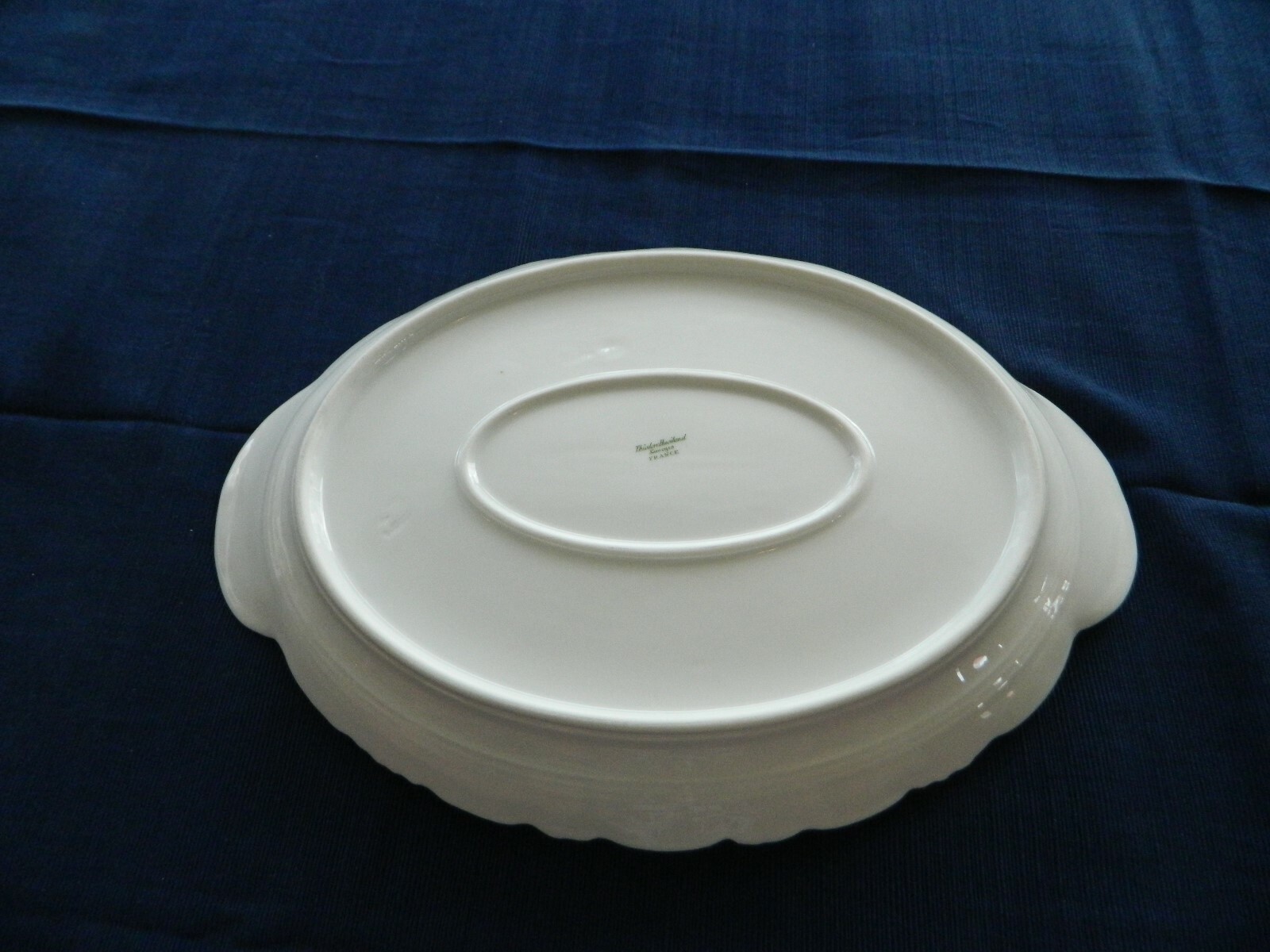 Theodore Haviland Limoge China St. Germain White 14 1/2" L Serving