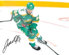 Jakub Lauko Minnesota Wild Signed NHL 8x10 Photo COA