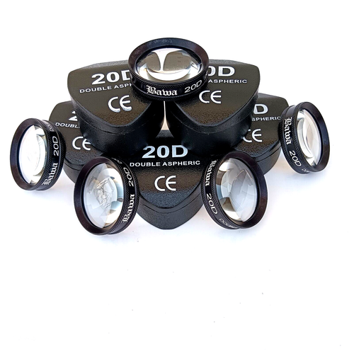 Lote de cinco lentes 20D color negro para oftalmólogo envío gratuito - Imagen 9 de 12