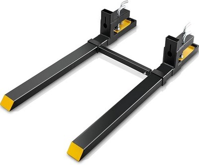 Clamp on Fork for Tractor Bucket 4000lb Pallet Forks