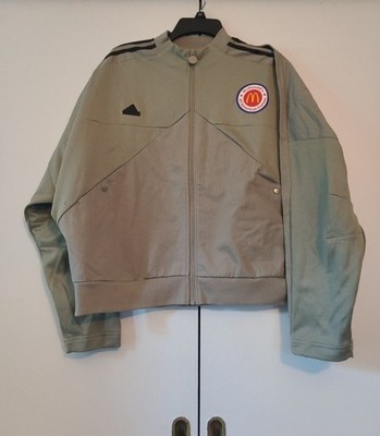 Adidas Tiro Material mix track jacket, Cotton, Green, NWT,  XL
