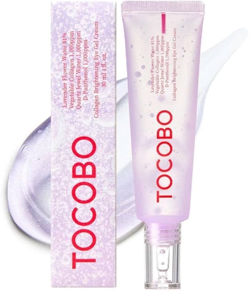 *OFFER* TOCOBO Collagen Brightening Eye Gel Cream 30ml Glowing *UK DISPATCH*