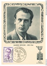 BCWP9-0653-CARTE-MAXIMUN 1960 Maurice Ripoche Maximum Card