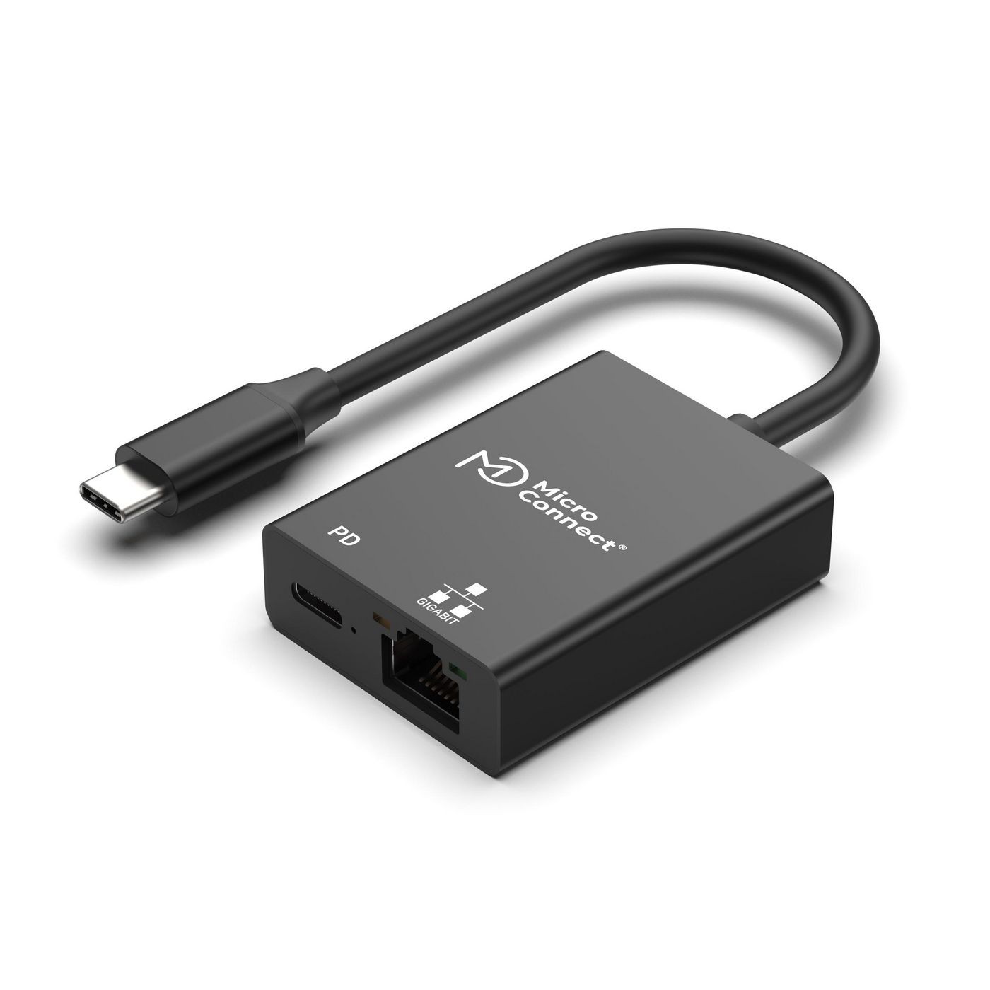 MicroConnect USB3.1CETHPDBA USB-C to RJ45 network & USB-C