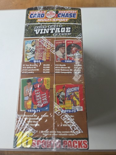 1952 High Series Baseball 1986 BASKETBALL Card Chase Factory SEALED 16 Pack Box - Picture 4 of 6