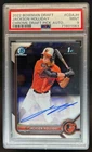 2022 Bowman Draft Jackson Holliday Chrome Auto 1st Prospect #CDA-JH PSA 9