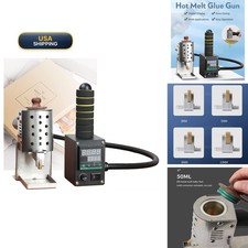 CHIPEL Hot Melt Glue Gun, 200W Hot Melt Glue Labeling Rolling Gluing Machine