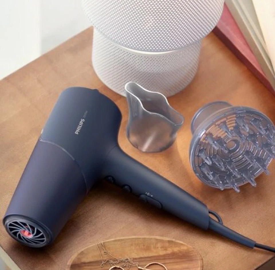 Philips BHD510/09 Secador de Pelo 2200W | Serie 5000 | ThermoProtect | Difusor | Co Foto 3 de 3