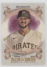 2021 Topps Allen & Ginter's JT Brubaker #182 f5g