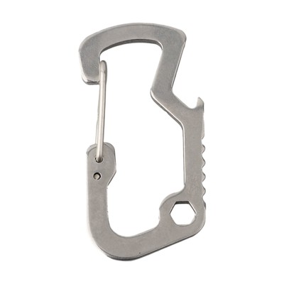 Karabiner Flaschenöffner 3,3*6,8cm Wandern Innen Sechseck Schnellverschluss