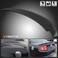 Fits 2010-2014 Ford Mustang Factory Gt Style Matte Black Rear Trunk Spoiler Wing