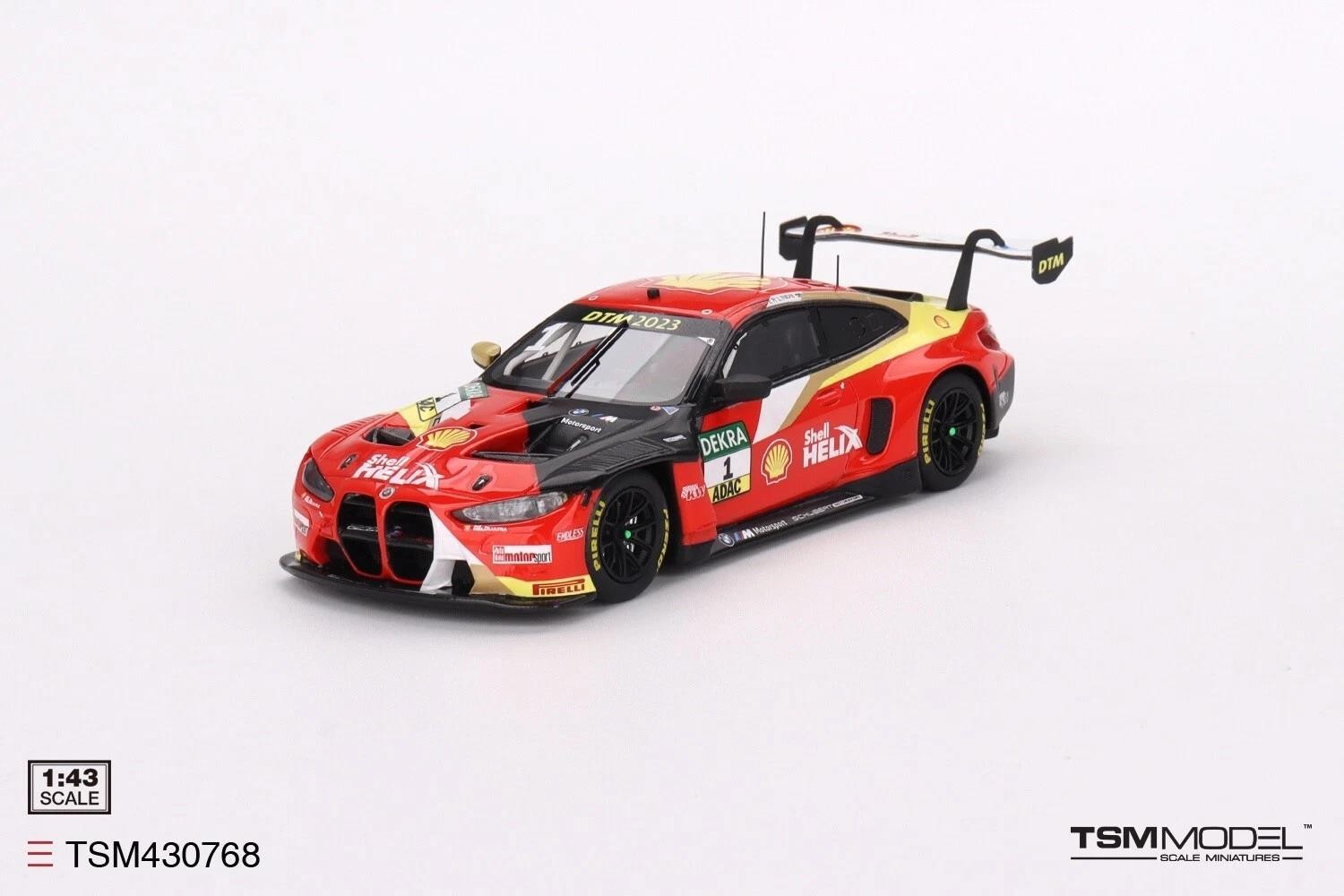 BMW M4 GT3 # 1 Schubert Motorsport 2023 DTM 1:43 Scale TSM430768