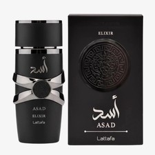 Lattafa Men's Asad Elixir EDP Spray 3.4 oz