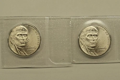 Photo of a 2009-P Jefferson Nickel from an eBay sale