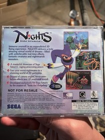NIGHTS into Dreams  (Sega Saturn, 1996) w/Manual + red card! SEALED BRAND NEW!