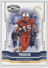2005 Donruss Throwback Threads Rookie 303/999 Shawne Merriman #153 0a1