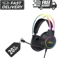 Multi-Platform Wired Gaming Headset with Surround Sound  Noise-Cancelling Mic