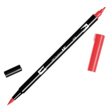 Tombow DBP-56600 Dual Brush Marker Open Stock-856 Chinese Red