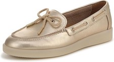 Naturalizer Keel Boat Women's Boat Shoes Soft Gold Leather - Size 6 NEW in Box 