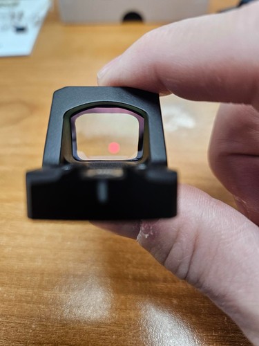 Meprolight MPO-S 3/33 MOA Open Handgn Sight w/RMSc Footprint 901141171: Used