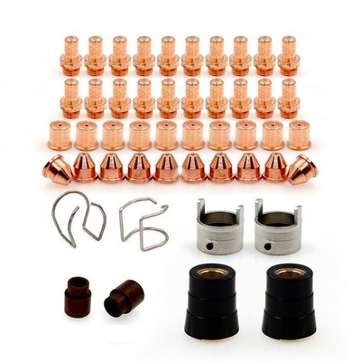 48 Stück Eastwood-Versa Cut 60A Plasmabrenner Verbrauchsmaterial für CB70 Plas