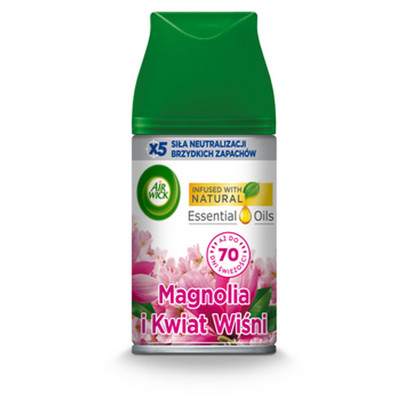 5201347176273 Air Wick freshmatic magnolia i kwiat wiśni 250 ml wkład Reckitt Be