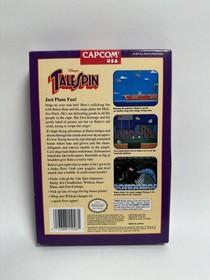 Disney&rsquo;s TaleSpin (Nintendo NES, 1991) CIB Complete Mint Clean Worth Grading💎