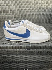 V RARE 2017 NIKE CORTEZ GYM BLUE UK 8.5 FORREST GUMP OG VINTAGE RETRO CLASSIC