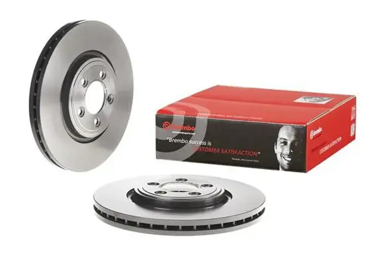 Brembo 2x Brake Discs Pair Vented Front 326mm 09.B311.11 Set C2C25336 C2P26267 - Image 3