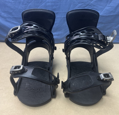 Burton Cartel EST Snowboard Bindings Black Size L Channel Mount